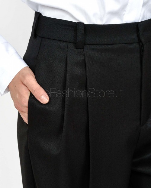 Elisabetta Franchi Pantalone Nero  PA11456E2 110