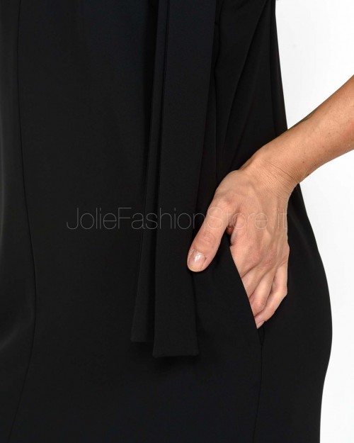 Meimeij Black Dress  M5FF00 100