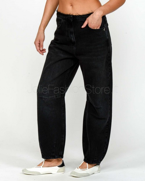 Patrizia Pepe PANTALONI/TROUSERS Black Wash