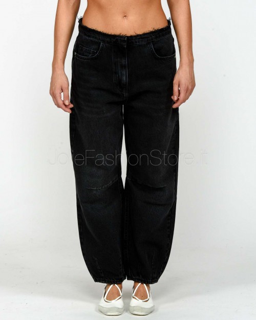 Patrizia Pepe PANTALONI/TROUSERS Black Wash  8P0717 D1WZN K463