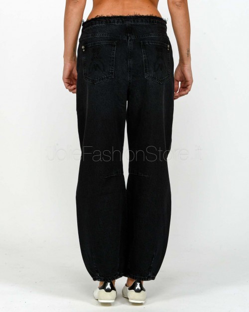 Patrizia Pepe PANTALONI/TROUSERS Black Wash  8P0717 D1WZN K463