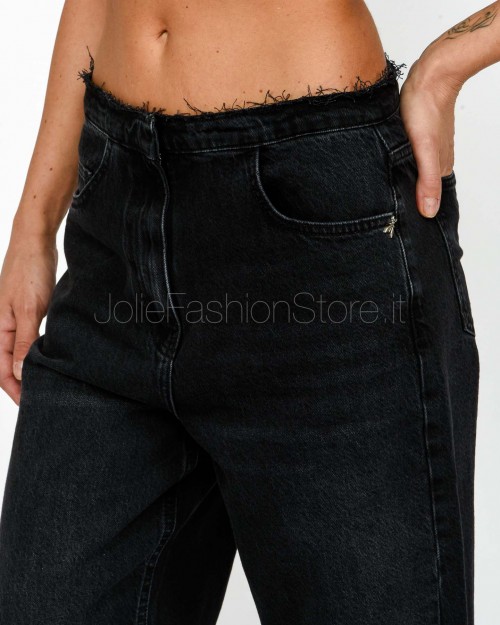 Patrizia Pepe PANTALONI/TROUSERS Black Wash  8P0717 D1WZN K463
