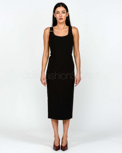 Patrizia Pepe Abito Midi Sanicato Nero  8A1514 A6F5 K103