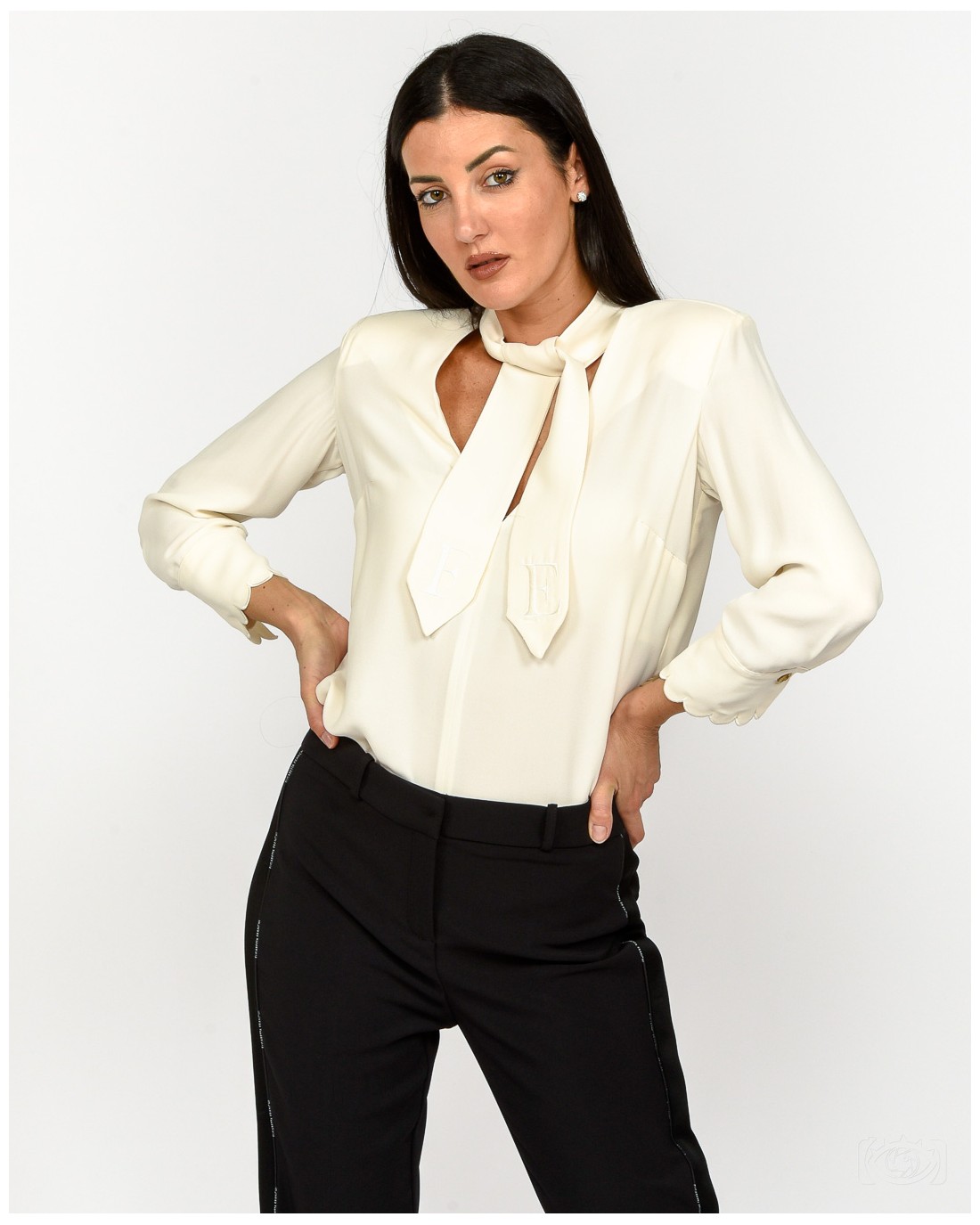 Elisabetta Franchi Camicia Bianca