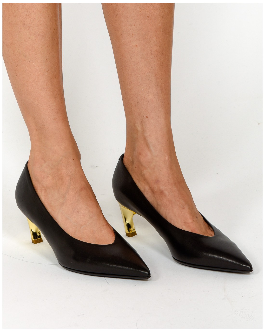 Sergio Levantesi Décolleté in Pelle...