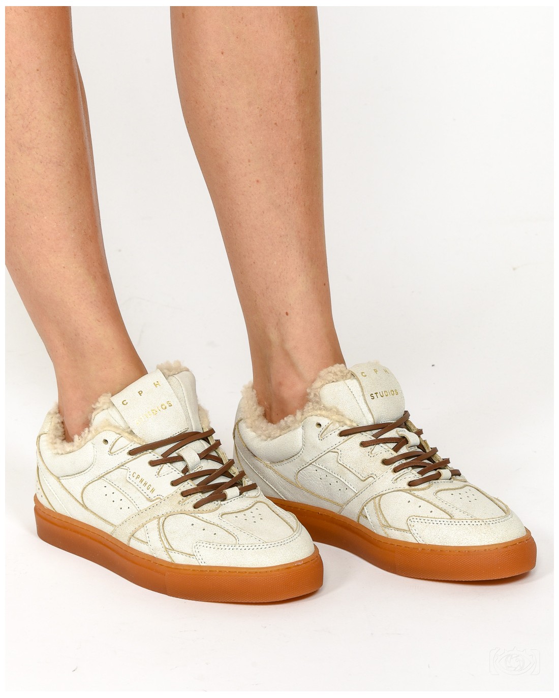Copenhagen Sneakers Teddy Cream