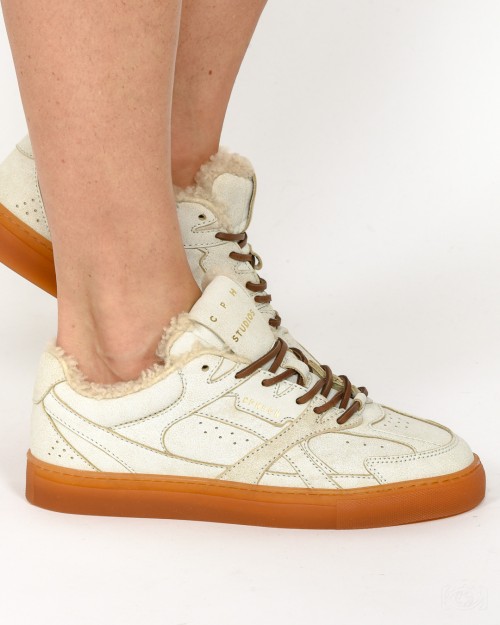 Copenhagen Sneakers Teddy Cream  CPH63 CRE TEDDY