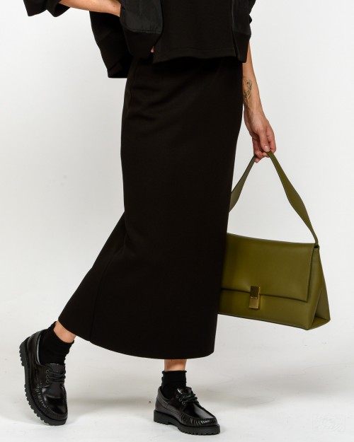 Mouliebre LIMITED EDITION Borsa Vitello Bettolato Verde Militare Modello Olivia  OLIVIA010 LE