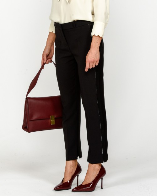 Mouliebre LIMITED EDITION Borsa Vitello Bettolato Bordeaux Modello Olivia  OLIVIA009 LE