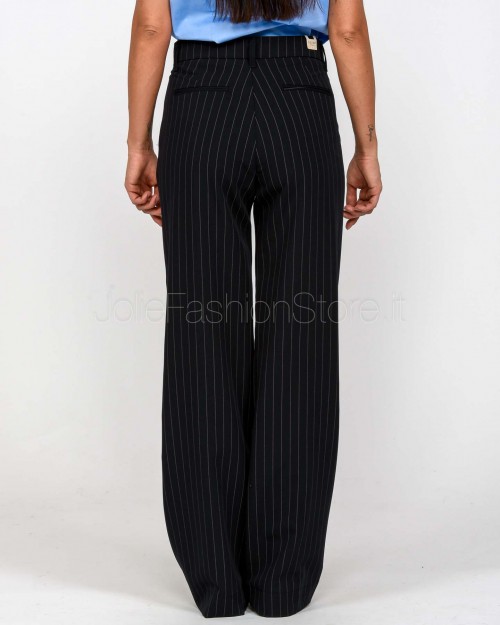 Squad Pantalone Gamba Dritta Gessato  TANIA225118 VRU