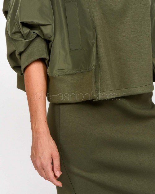Meimeij T-Shirt Bomber Crop Mility  M5FD00 866