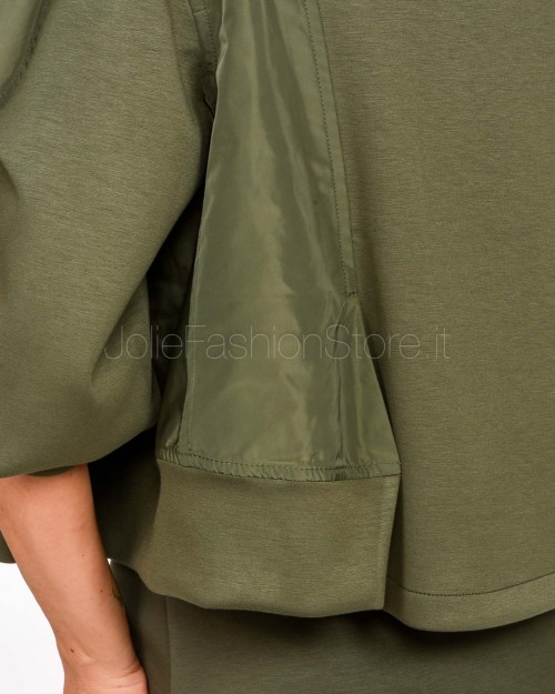 Meimeij T-Shirt Bomber Crop Mility  M5FD00 866