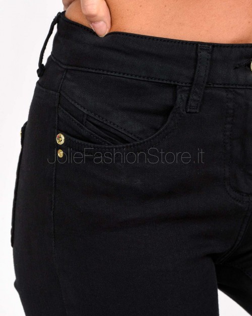 ★ Patrizia Pepe Jeggings Black  CP0509 DS04 K103