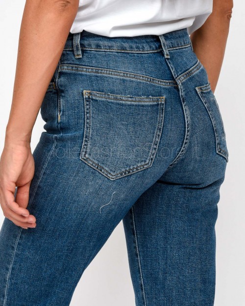 Elisabetta Franchi Jeans Skinny con Logo Embossed  PJ07N56E2 192