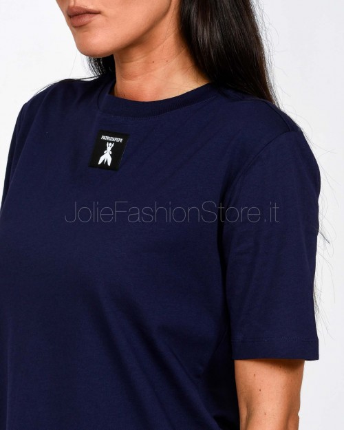 Patrizia Pepe T-Shirt Basic Evening Blue  8M1612 J089 CA67
