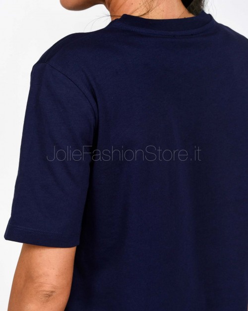 Patrizia Pepe T-Shirt Basic Evening Blue  8M1612 J089 CA67