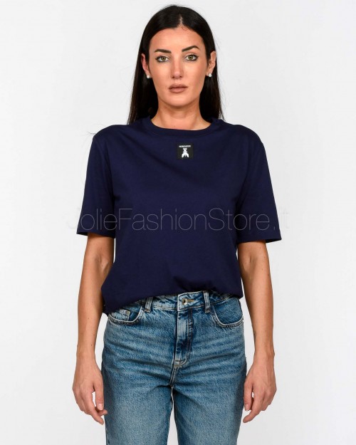 Patrizia Pepe T-Shirt Basic Evening Blue  8M1612 J089 CA67