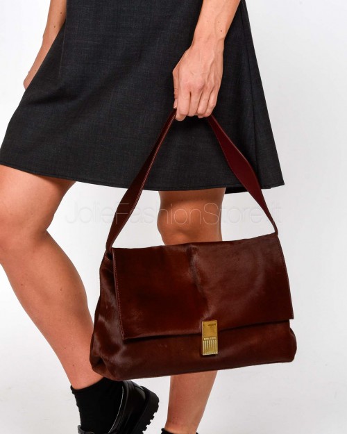 Mouliebre LIMITED EDITION Borsa in Cavallino Bordeaux Modello Olivia  OLIVIA011 LE