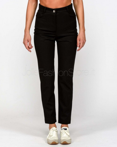 Patrizia Pepe Pantalone Slim Nero  8P0729 A375 K103