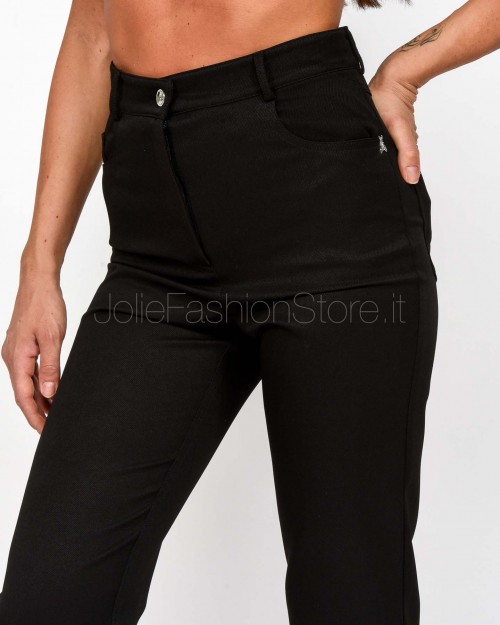 Patrizia Pepe Pantalone Slim Nero  8P0729 A375 K103