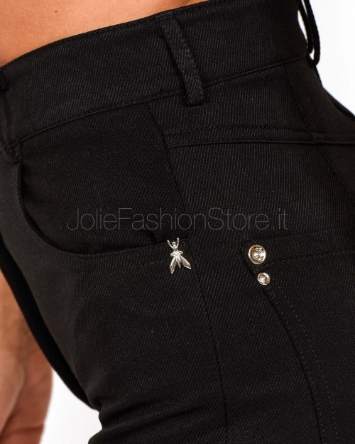 Patrizia Pepe Pantalone Slim Nero  8P0729 A375 K103