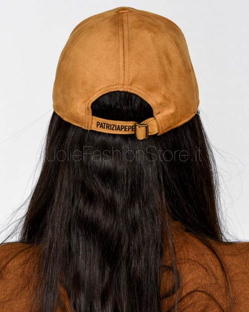 Patrizia Pepe Cappellino da Baseball Natural con Piercing e Borchie  8F0065 E074 B768