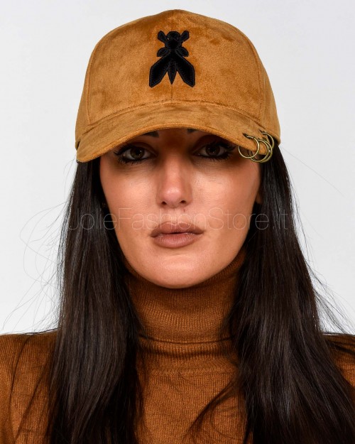 Patrizia Pepe Cappellino da Baseball Natural con Piercing e Borchie  8F0065 E074 B768