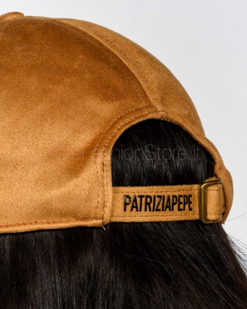 Patrizia Pepe Cappellino da Baseball Natural con Piercing e Borchie  8F0065 E074 B768