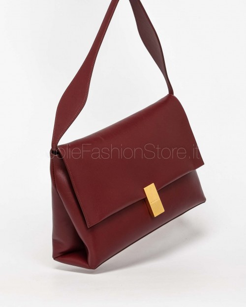 Mouliebre LIMITED EDITION Borsa Vitello Bettolato Bordeaux Modello Olivia  OLIVIA009 LE
