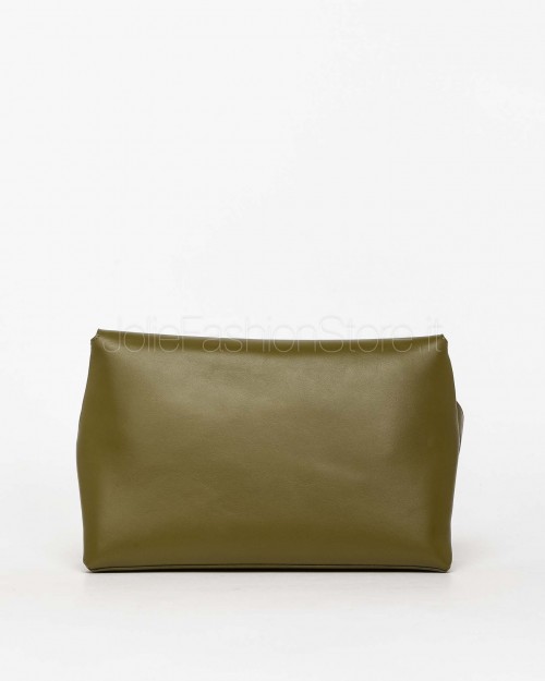 Mouliebre LIMITED EDITION Borsa Vitello Bettolato Verde Militare Modello Olivia  OLIVIA010 LE