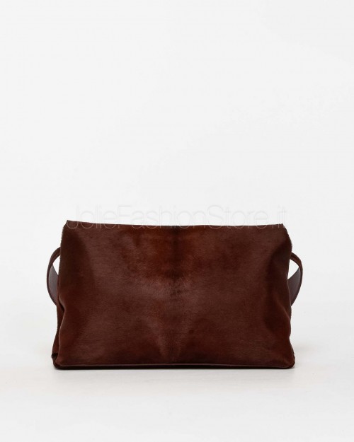 Mouliebre LIMITED EDITION Borsa in Cavallino Bordeaux Modello Olivia  OLIVIA011 LE