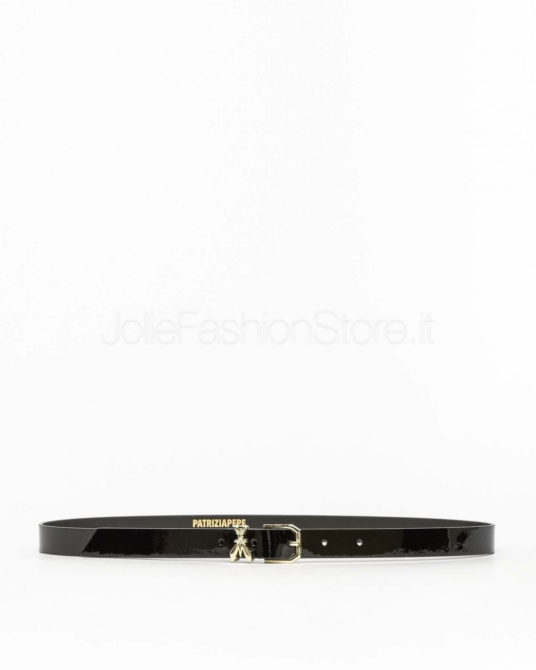 Patrizia Pepe CINTURA/BELT Glossy black