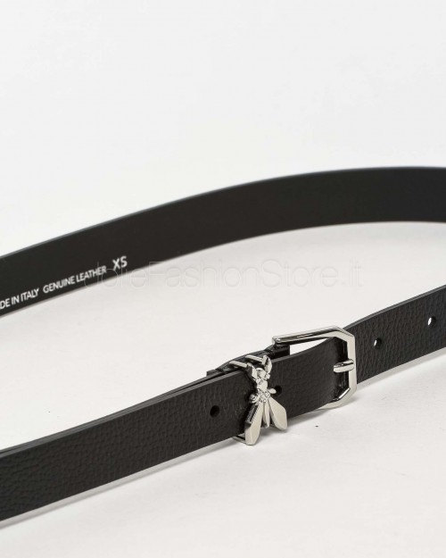 Patrizia Pepe CINTURA/BELT Nero/Silver  8W0045 L001 FB30