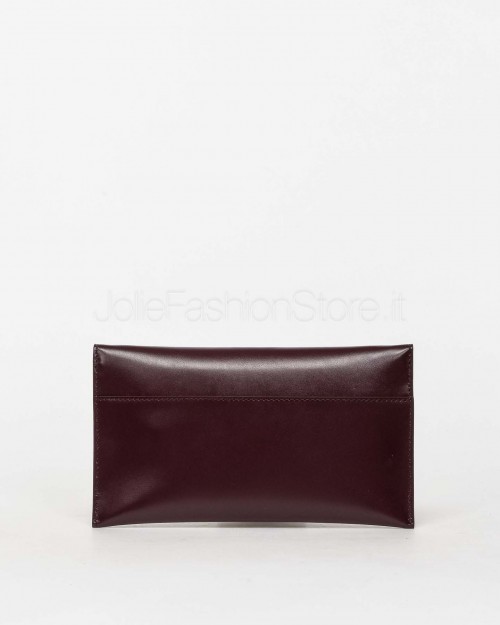 Patrizia Pepe Pochette Fly in Pelle con Catena Purple Red  CB5460 L011 M536