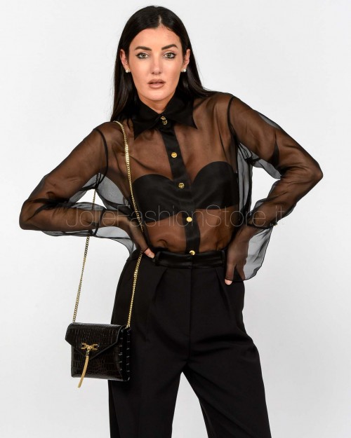 Elisabetta Franchi Camicia Nero