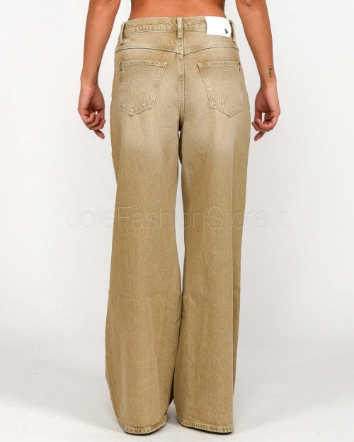Patrizia Pepe Jeans a Vita Bassa Con Fit Rilassato Earth Wash  8P0715 D124 B840