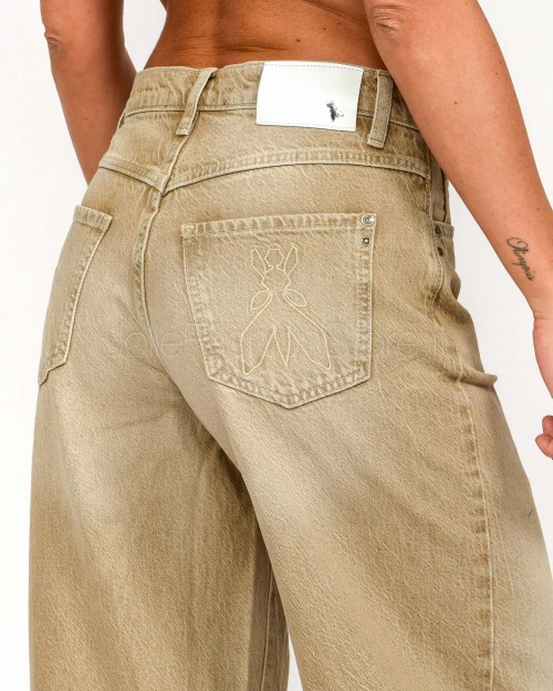 Patrizia Pepe Jeans a Vita Bassa Con Fit Rilassato Earth Wash  8P0715 D124 B840