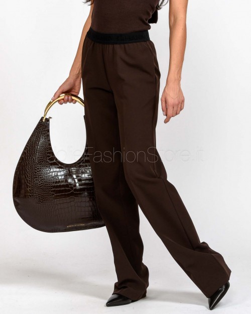 Ermanno Pantalone Slim Moro/Nero