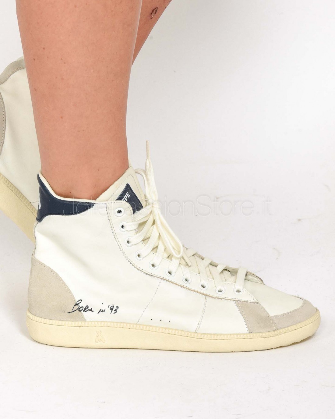 Patrizia Pepe SCARPE/SHOES Off White/Blue  8Z0111 L150 FG38