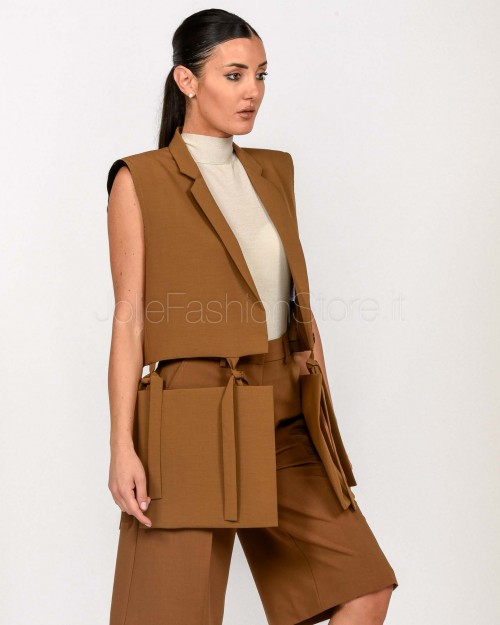Meimeij Gilet Con Lacci Sigaro  M5FI03 108