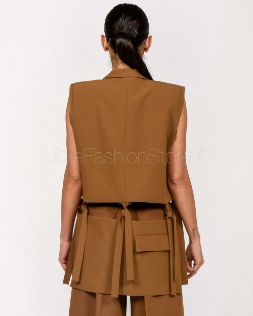 Meimeij Gilet Con Lacci Sigaro  M5FI03 108