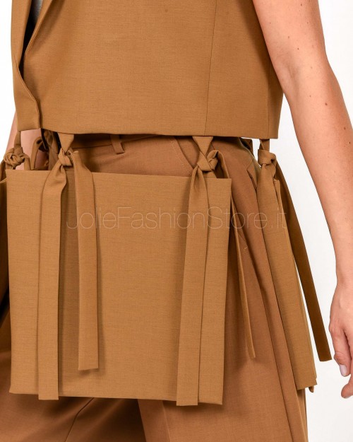 Meimeij Gilet Con Lacci Sigaro  M5FI03 108