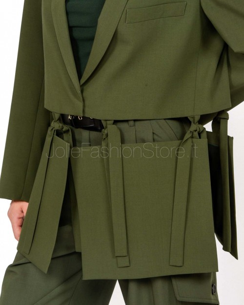 Meimeij Giacca Con Lacci Mility  M5FI02 866