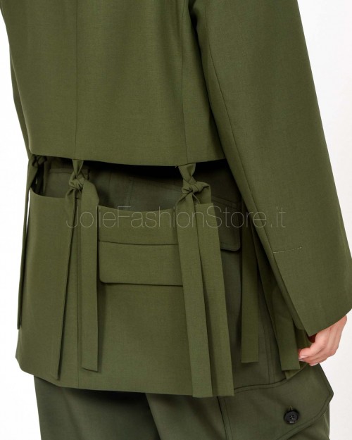 Meimeij Giacca Con Lacci Mility  M5FI02 866