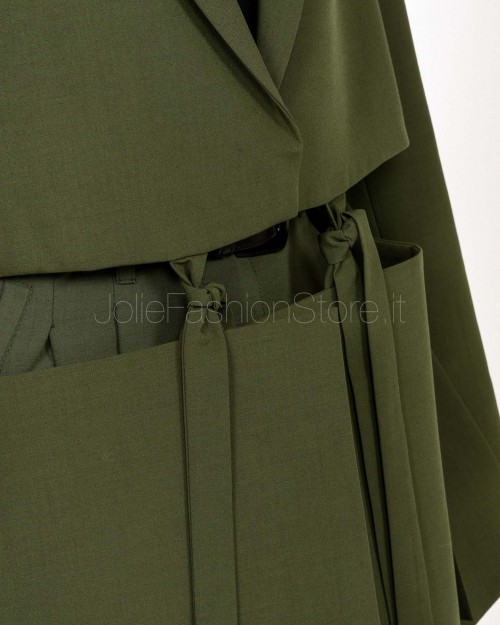 Meimeij Giacca Con Lacci Mility  M5FI02 866