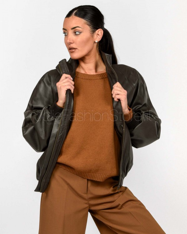 Actualee Giacca Marrone  1002 MARRONE