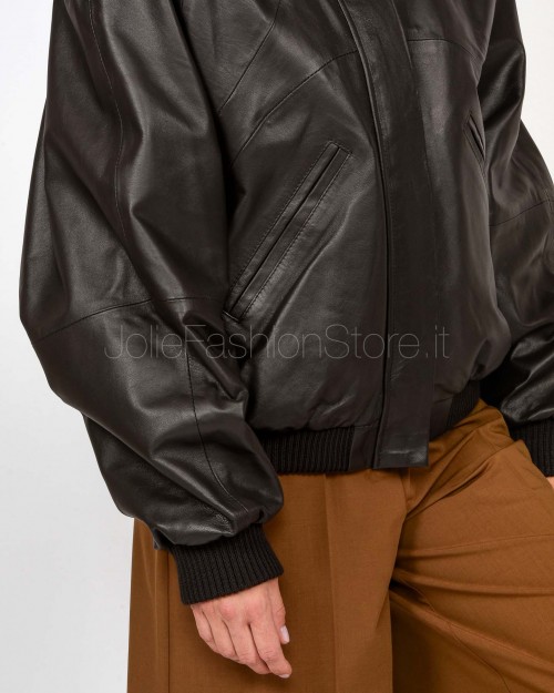 Actualee Giacca Marrone  1002 MARRONE