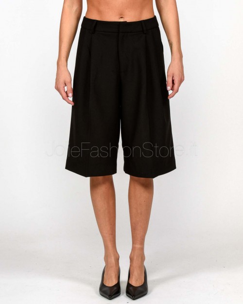 Grace & Mila Black Pleated Bermuda Shorts - Pre-order (available October 6)  SERGIO NOIR