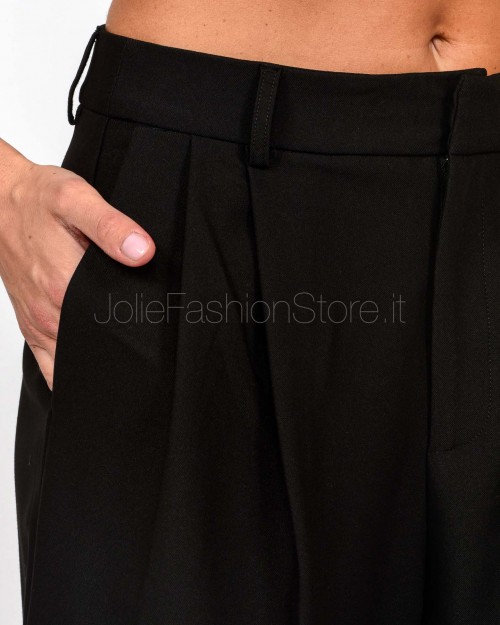 Grace & Mila Black Pleated Bermuda Shorts - Pre-order (available October 6)  SERGIO NOIR
