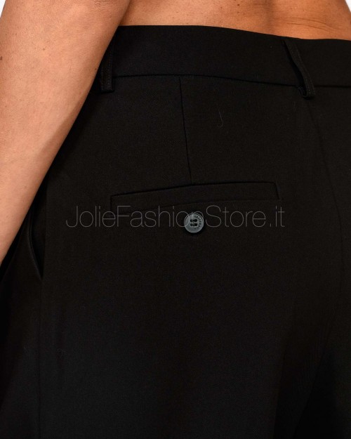 Grace & Mila Black Pleated Bermuda Shorts - Pre-order (available October 6)  SERGIO NOIR